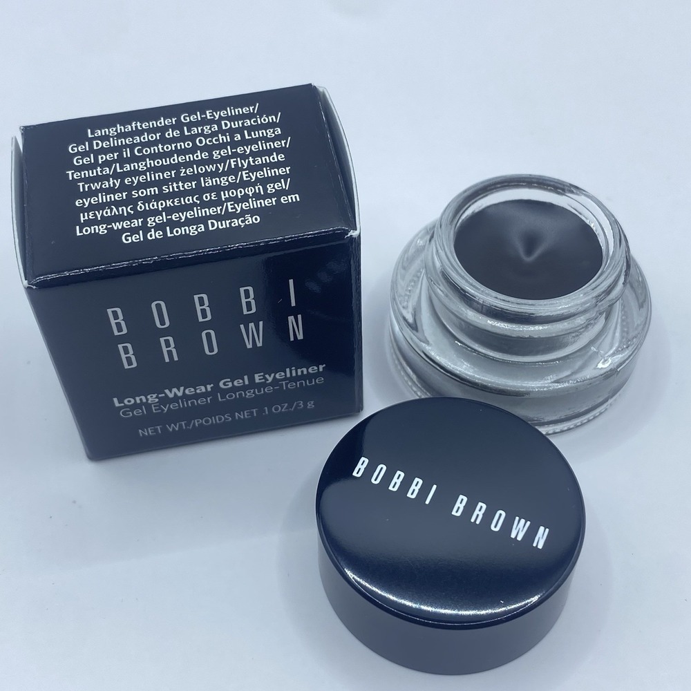 Bobbi Brown Long-Wear Gel Eyeliner Caviar Ink 27 Black Full Size .1oz/3g, NIB - Picture 7 of 9